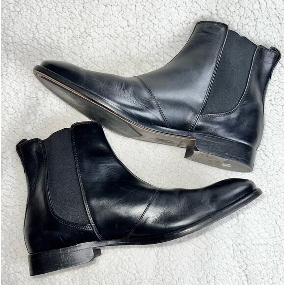 John Varvatos Star USA Star Hallowell Chelsea Boot- Black - size 11.5 - R7 - Picture 4 of 12